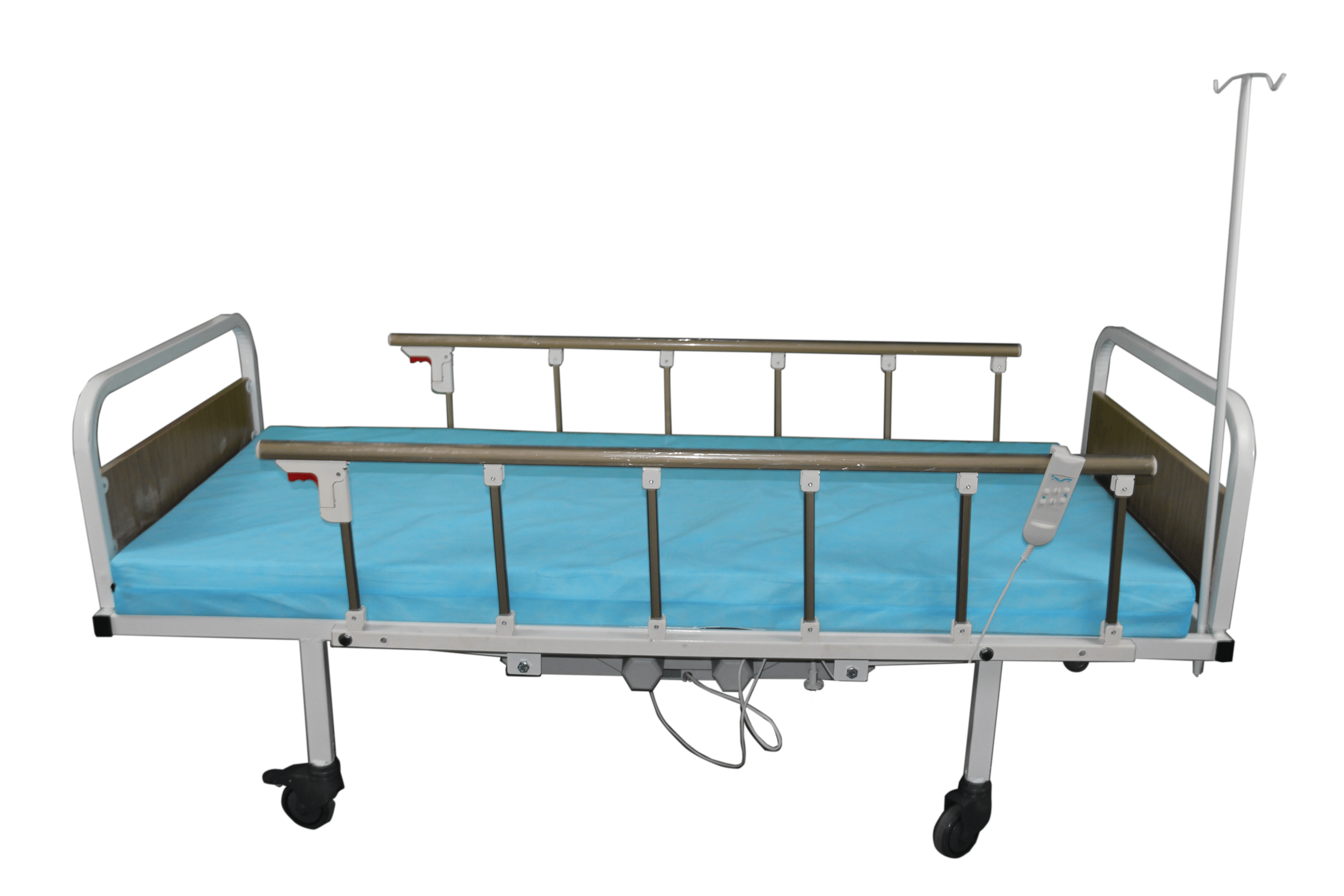Bedcares – İki Motorlu Hasta Yatağı – Tabanca Korkuluklu